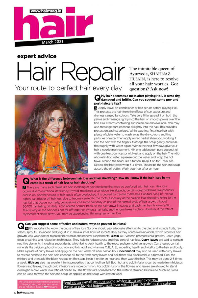 Hair Magazine Posted on 07 April 2021
